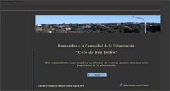 Desktop Screenshot of comunidad-coto-san-isidro.es